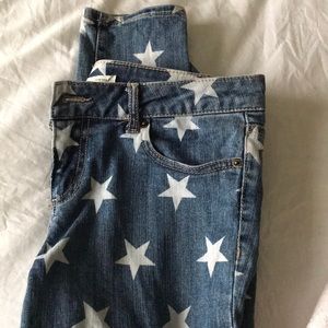 Star printed Jeans